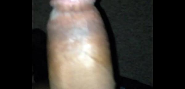  stroking this big long thick dick
